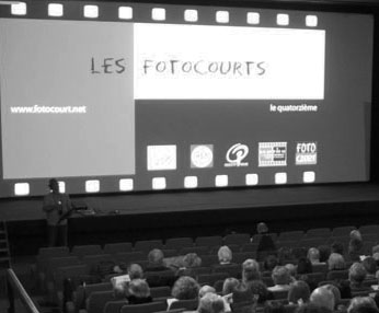 Projection de fotocourts Printemps des arts