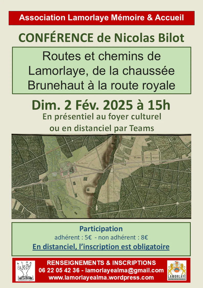 Conférence: "Routes et chemins de Lamorlaye