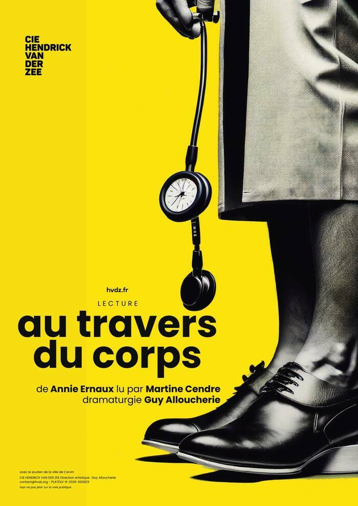 Lecture "Au travers du corps" L'Atelier Média Carvin