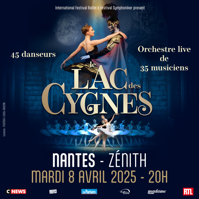 LE LAC DES CYGNES Zenith de Nantes Saint-Herblain