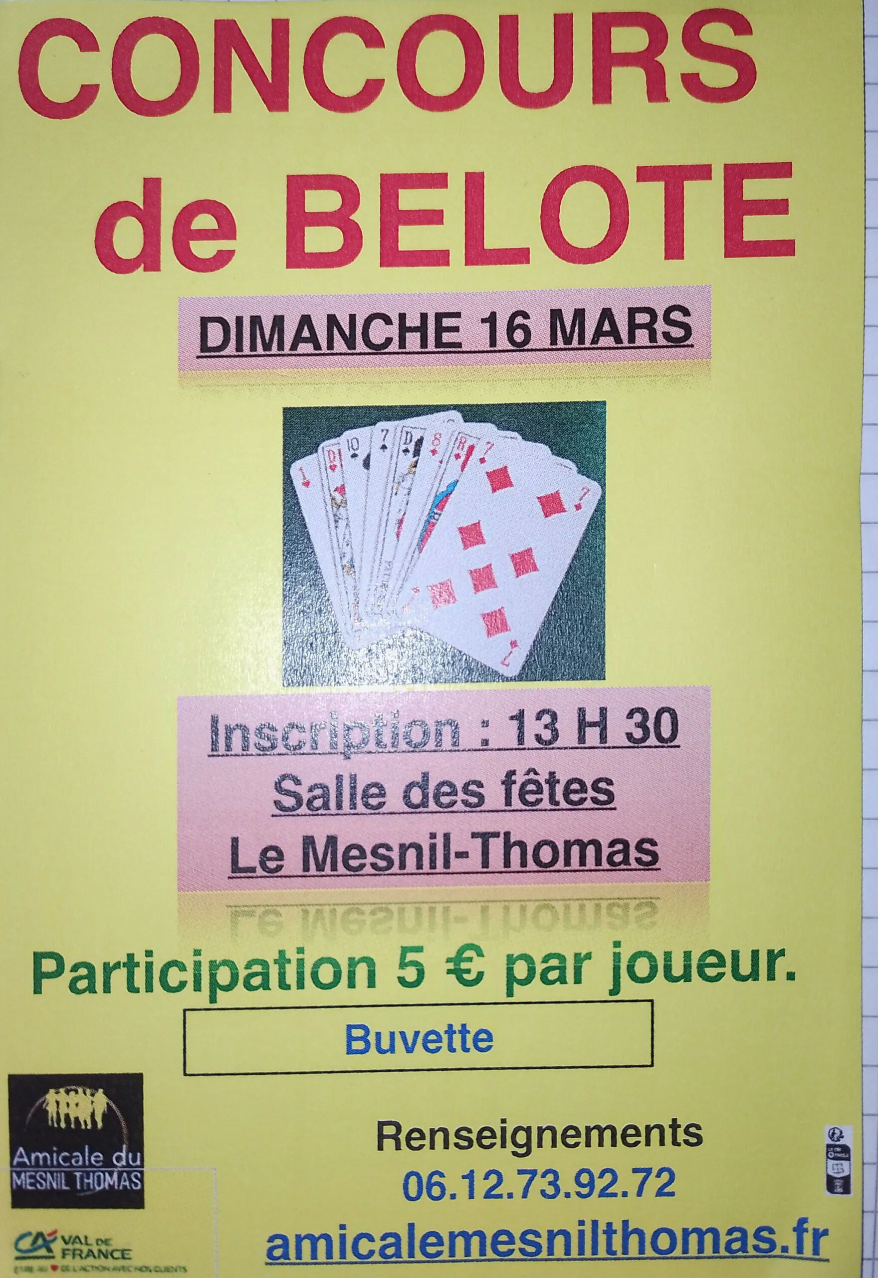 Concours de belote