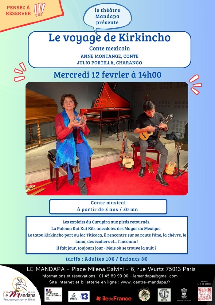 Le voyage de Kirkincho - Contes musicaux