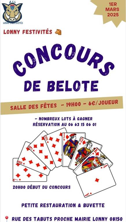 Concours de belote