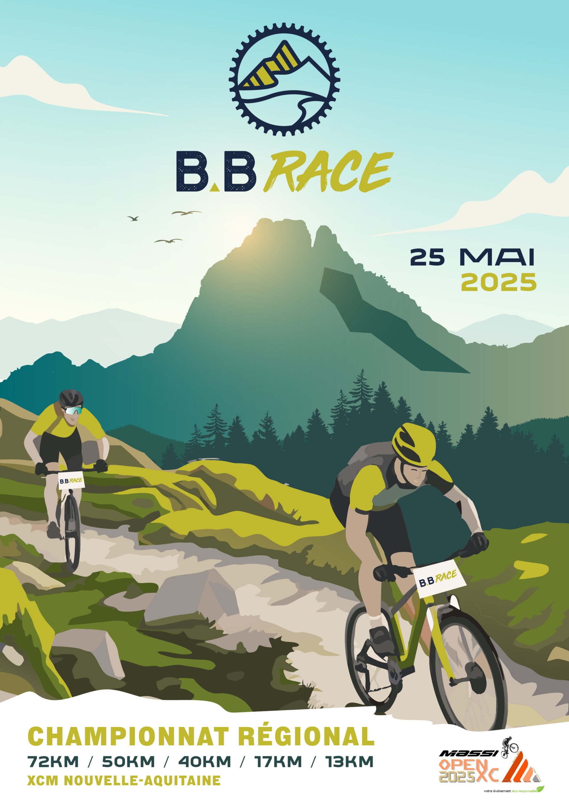 BBRace Course de VTT et VTTAE en Vallée d'Ossau