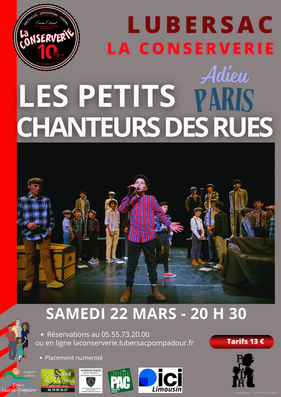 La Conserverie Les Petits chanteurs des rues