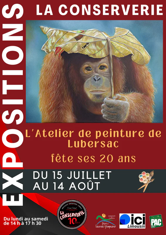 La Conserverie Exposition de l'atelier de peinture de Lubersac