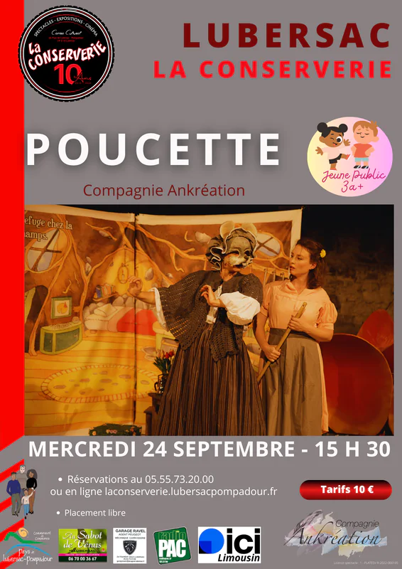 La Conserverie Poucette (spectacle jeunesse)