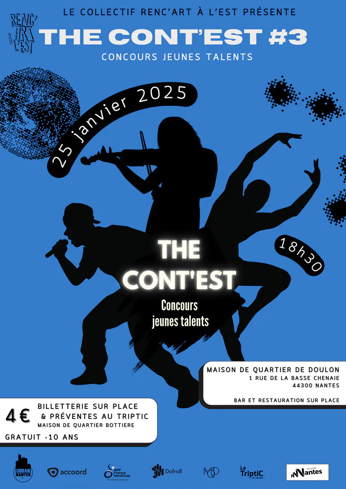 THE CONT'EST #3 - Concours de jeunes talents Maison de quartier de Doulon