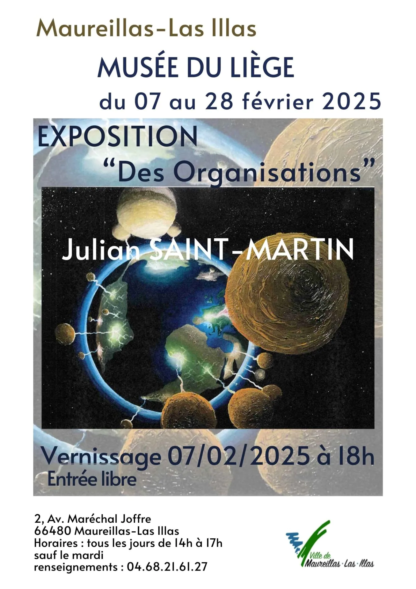 EXPOSITION DE PEINTURE "DES ORGANISATIONS"