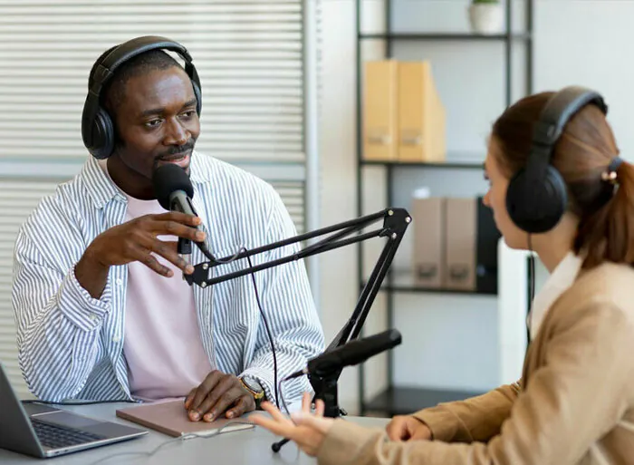 Réalisation d'un podcast Médiathèque Saint-Cyprien Toulouse