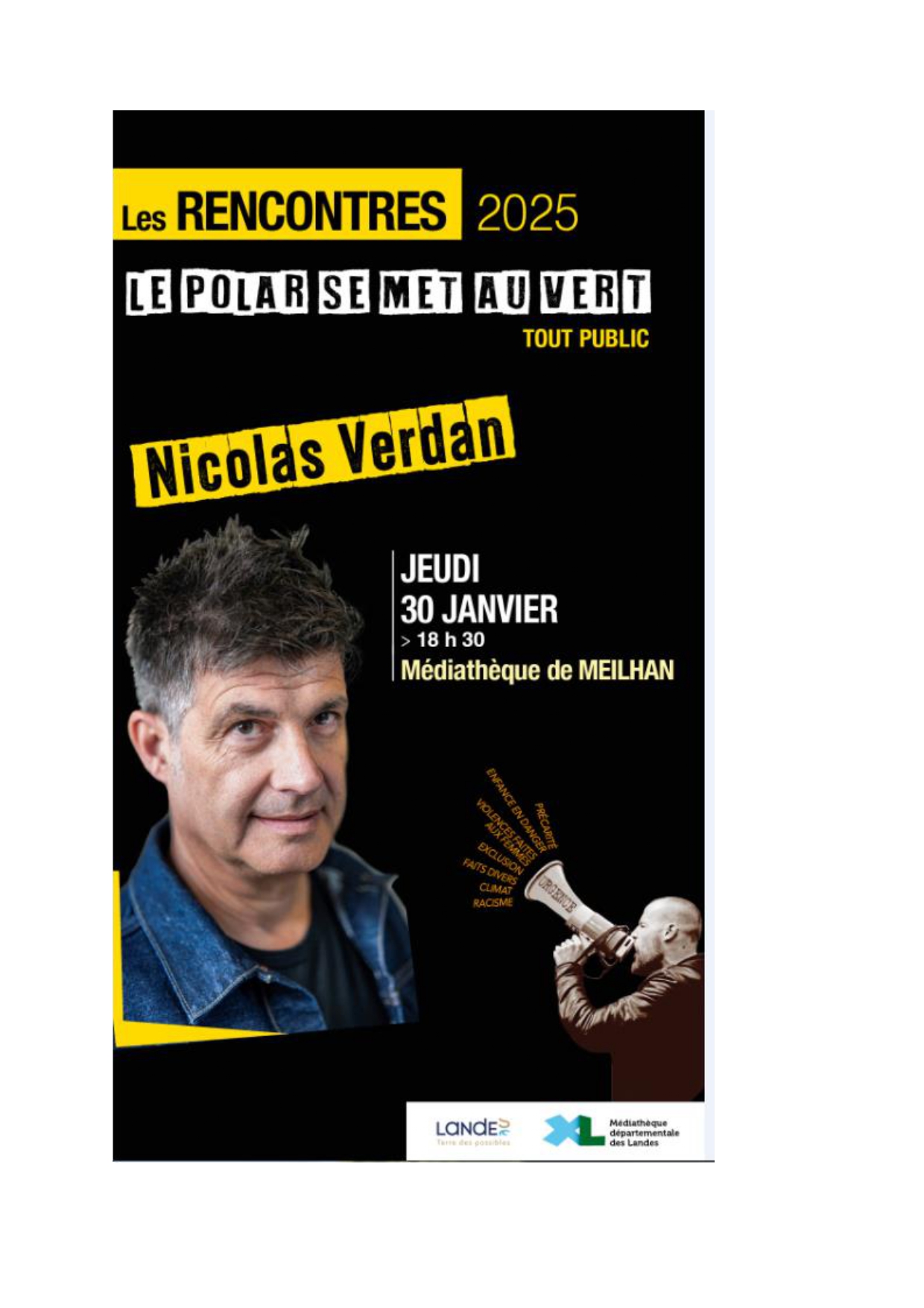 Rencontre d’auteur Nicolas Verdan