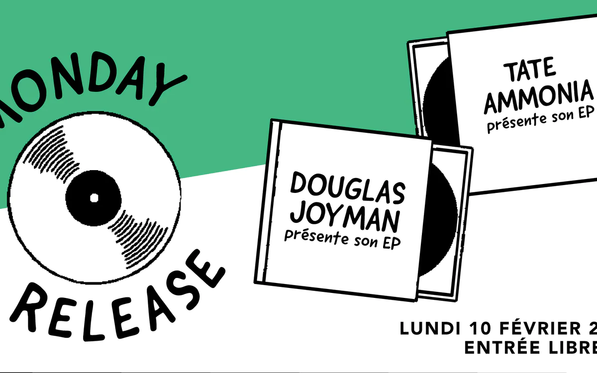 Monday Release : Douglas Joyman + Tate Ammonia SUPERSONIC Paris