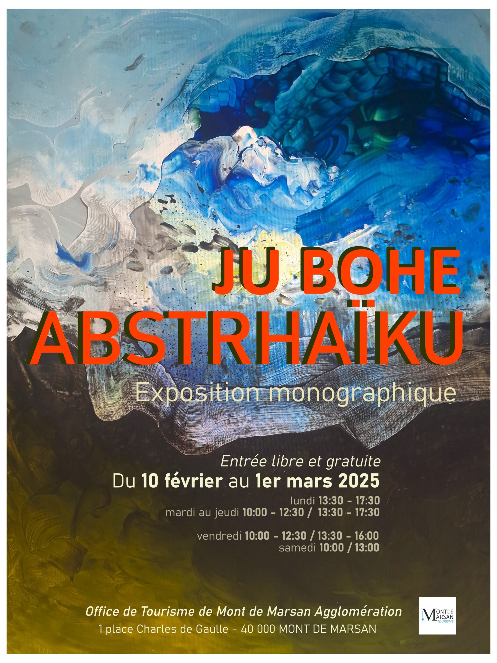 Exposition "Abstrhaïku" par Justine Bohe