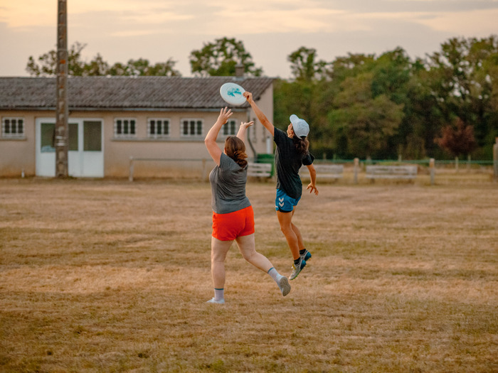 Entrainement Ultimate Frisbee