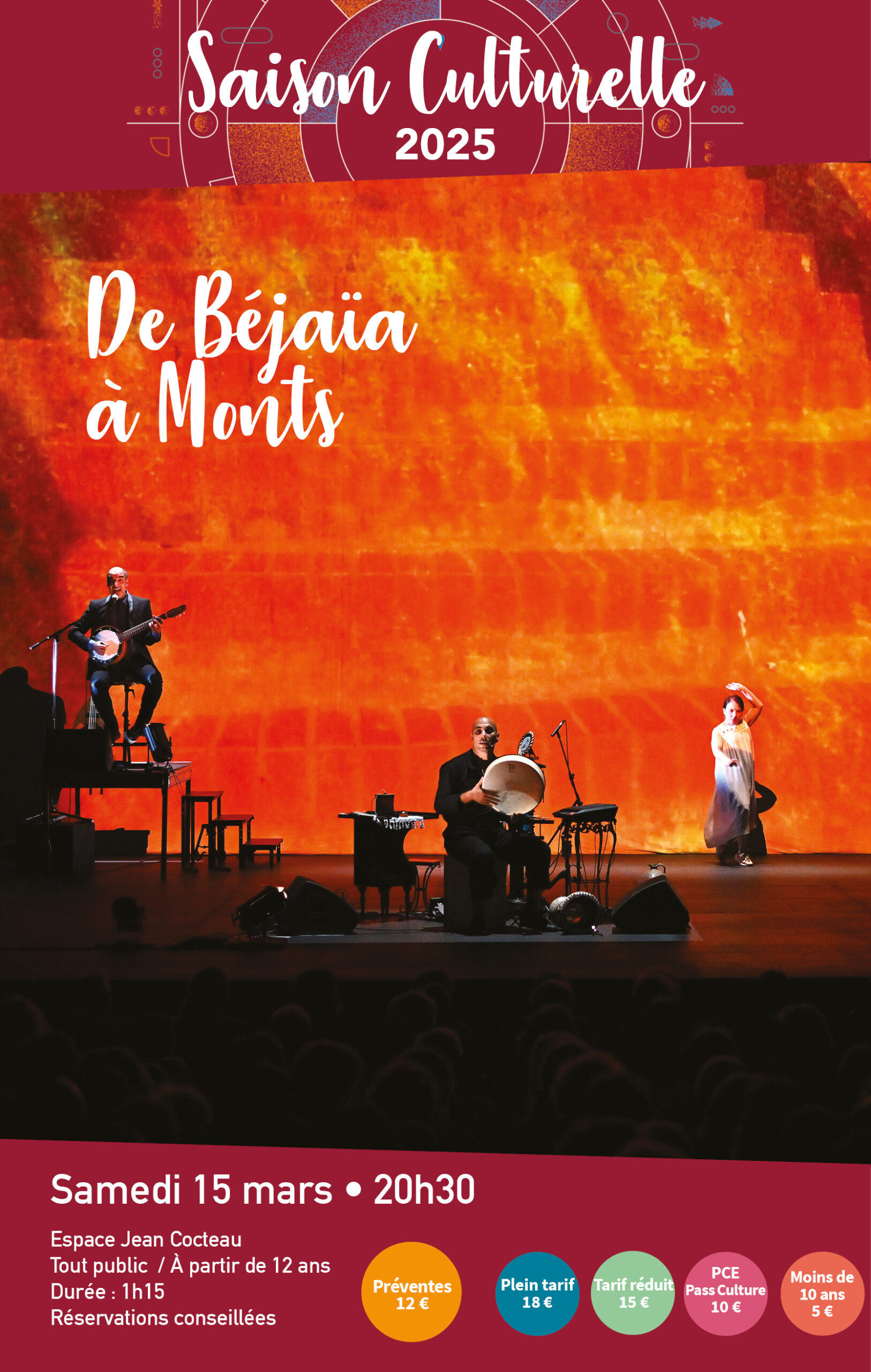 De Béjaïa à Monts