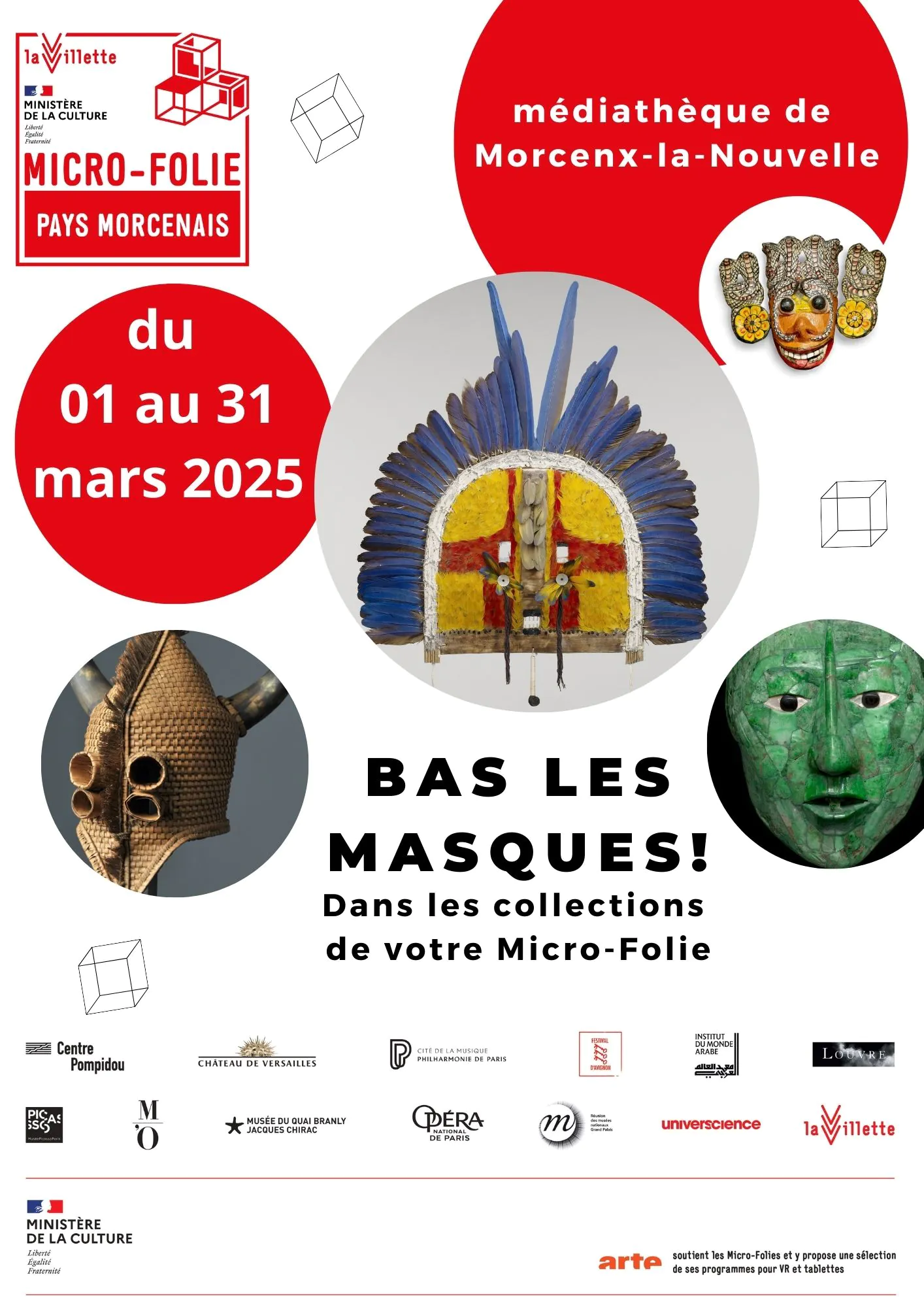 Collection Micro-Folie " Bas les masques !"