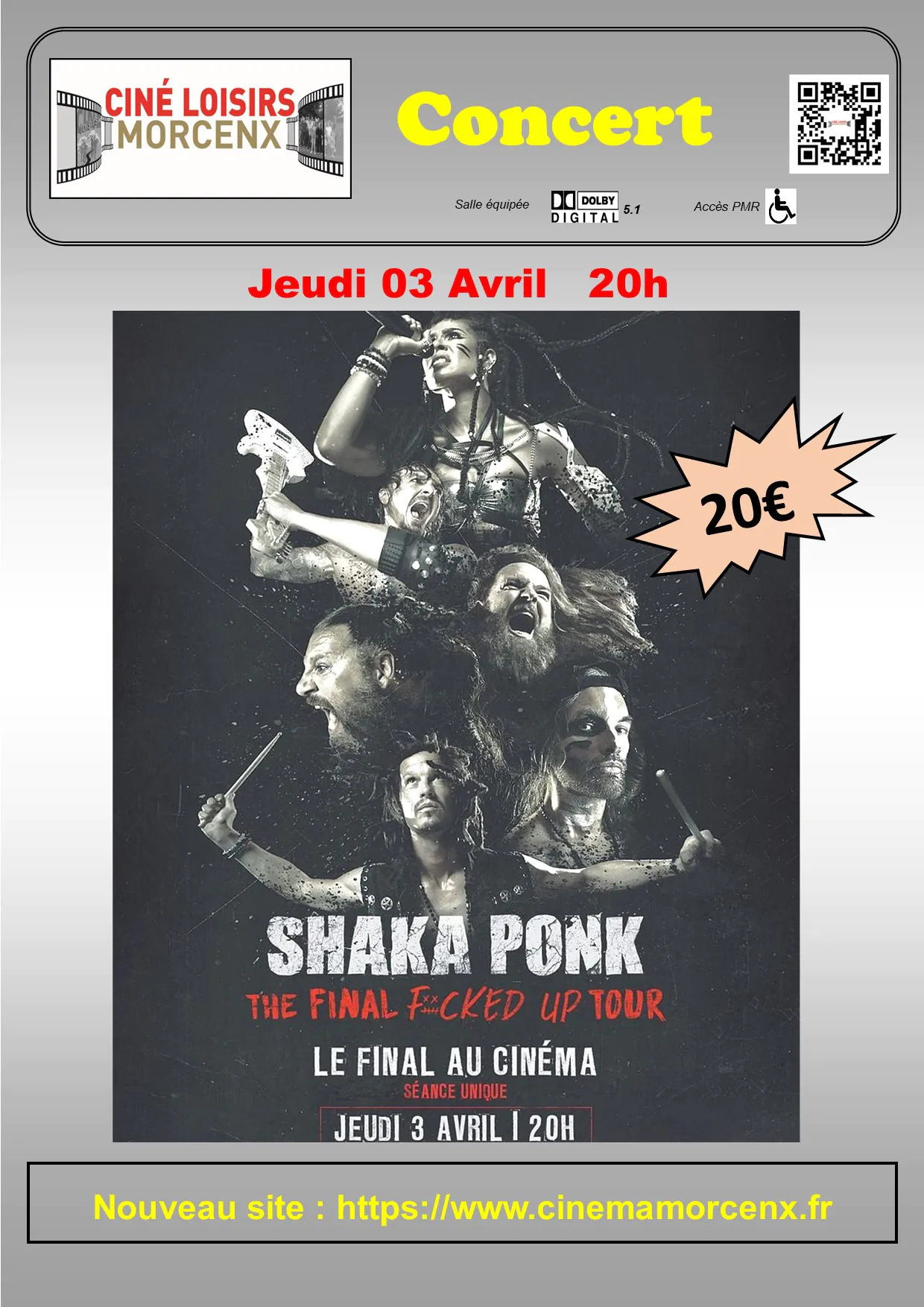 Concert Shaka Ponk " The final fucked up tour"