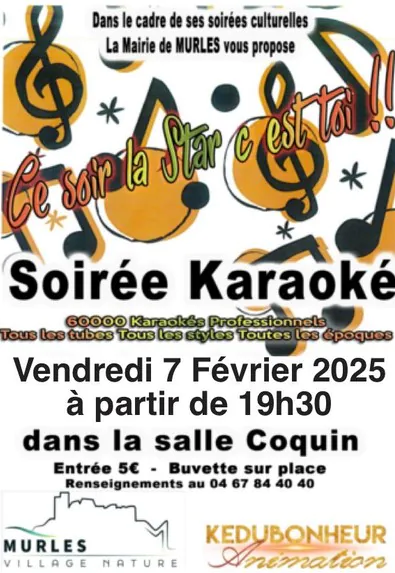 SOIRÉE KARAOKE