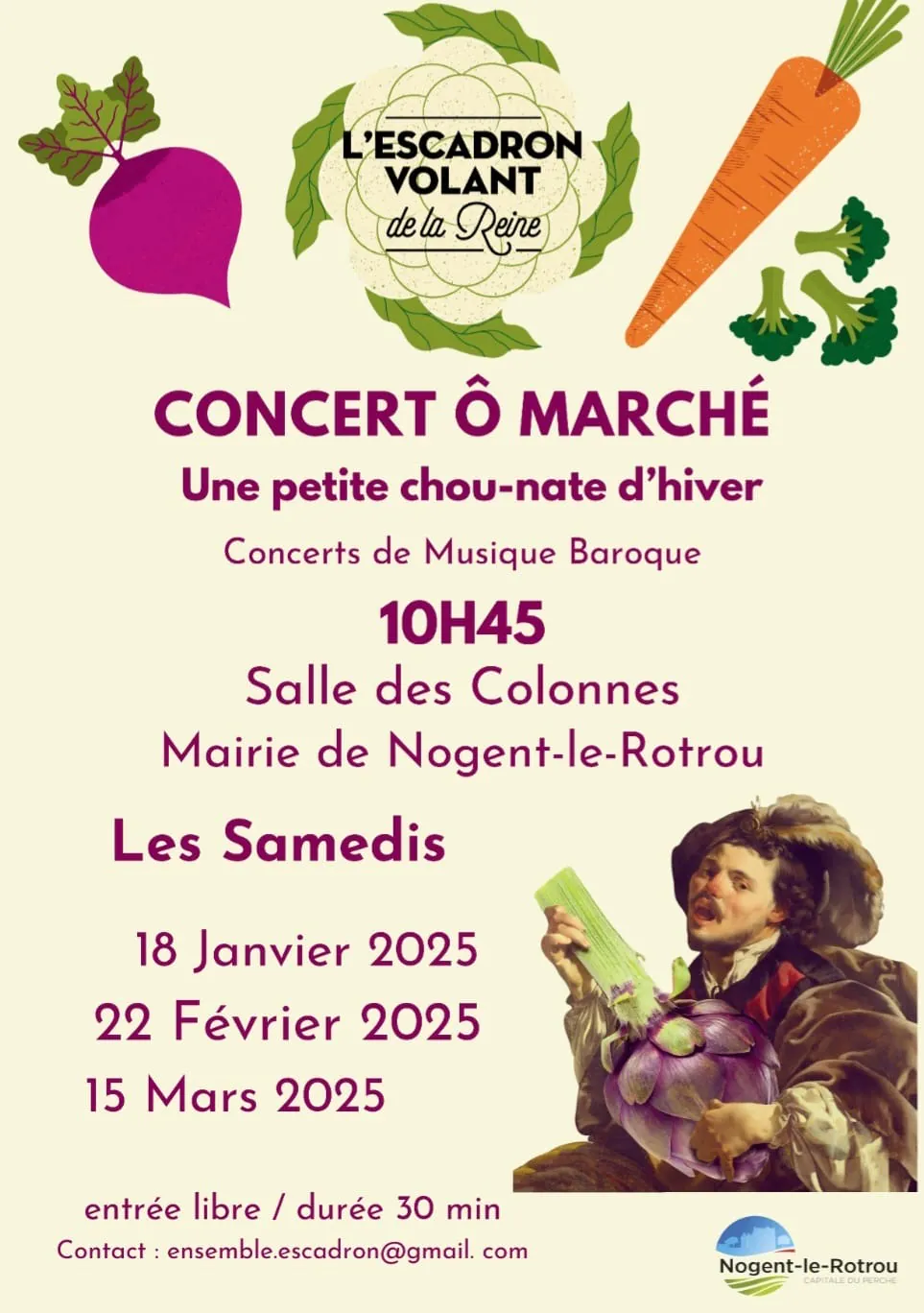 Concert Ô marché I 1er trimestre 2025