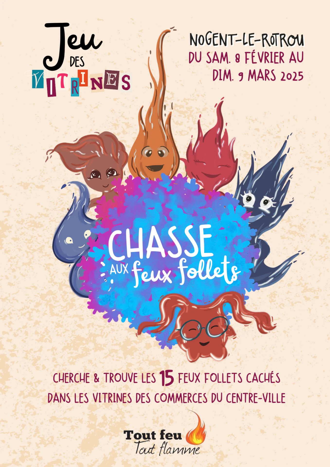 Chasse aux feux follets tout feu tout flamme