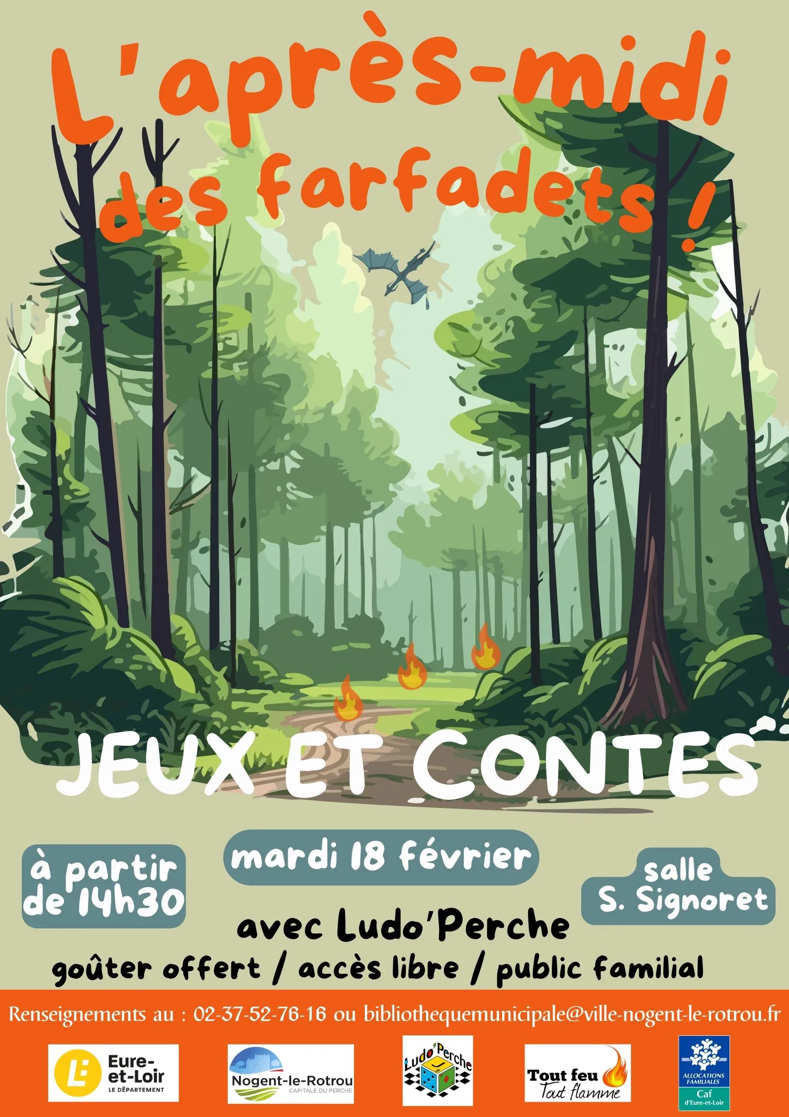 Jeux et Contes L'après-midi des Farfadets !