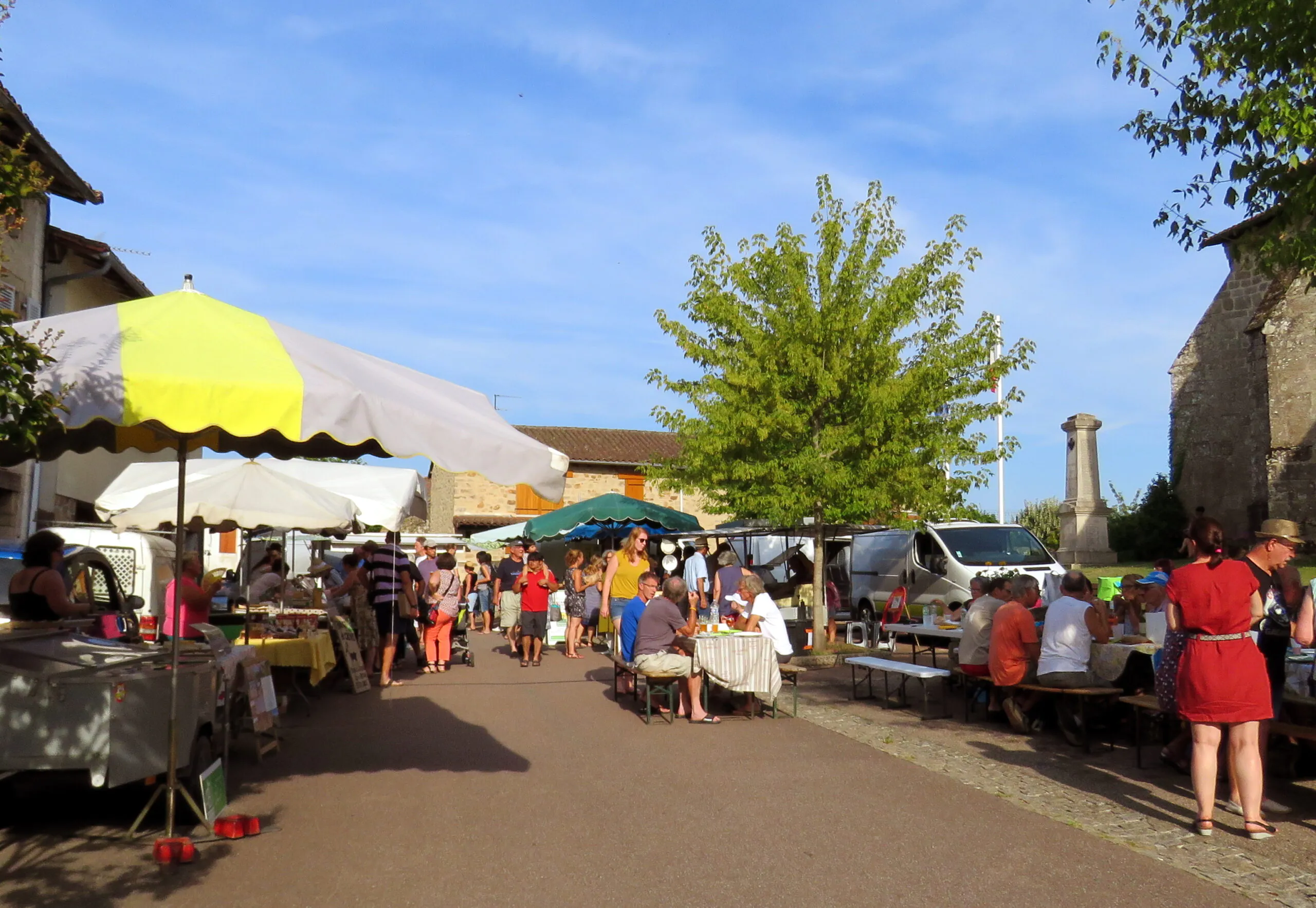 Marché fermier semi-nocturne à Oradour-sur-Vayres