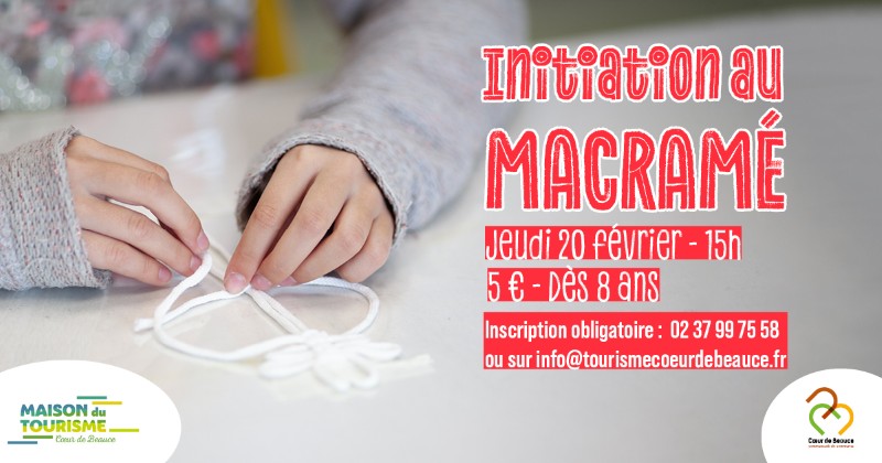 Atelier créatif "Initiation au macramé"