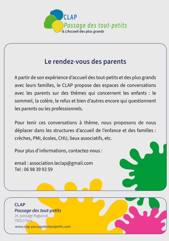 le rendez-vous des parents 