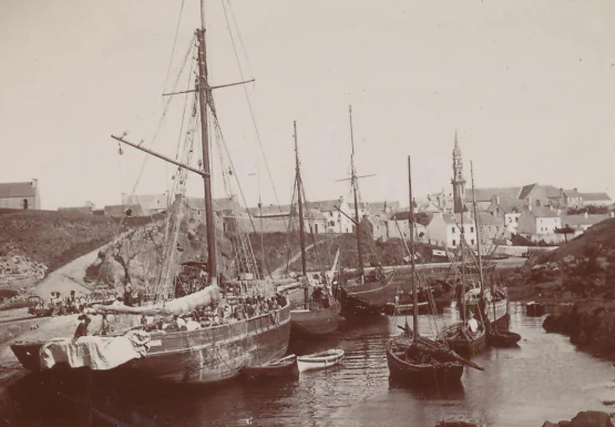 Ouessant, cheveux au vent