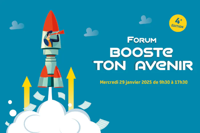 Participez au forum "Booste ton avenir" Palais des Sports Robert Oubron Créteil