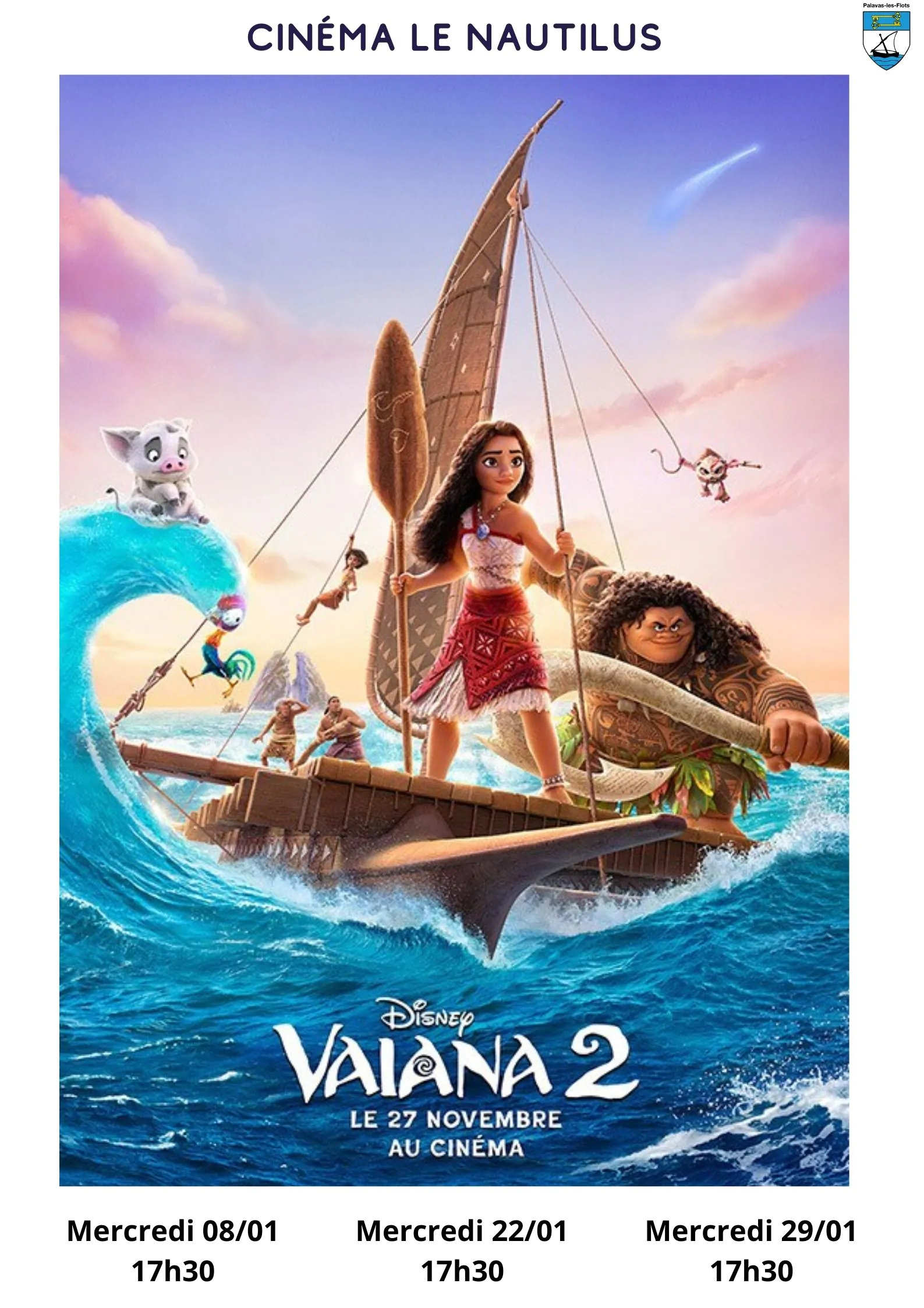 CINÉMA "VAIANA 2"