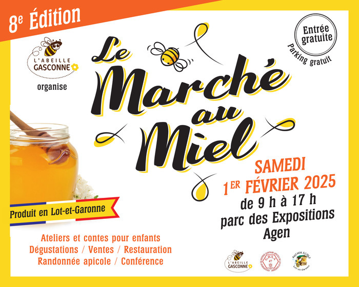 Marché au miel 2025 Parc des Expositions « Agen Agora » Agen