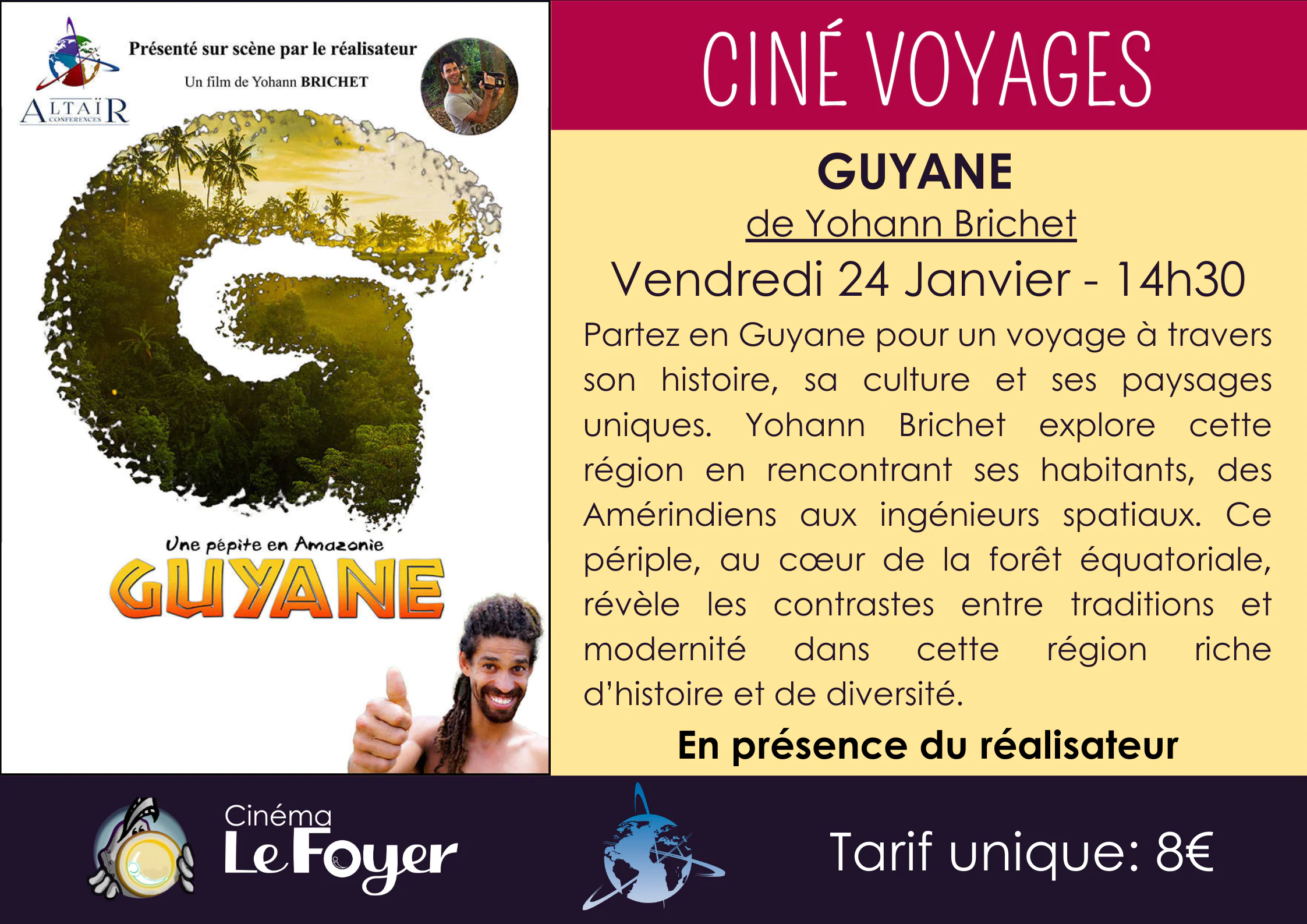 Ciné voyage Guyane