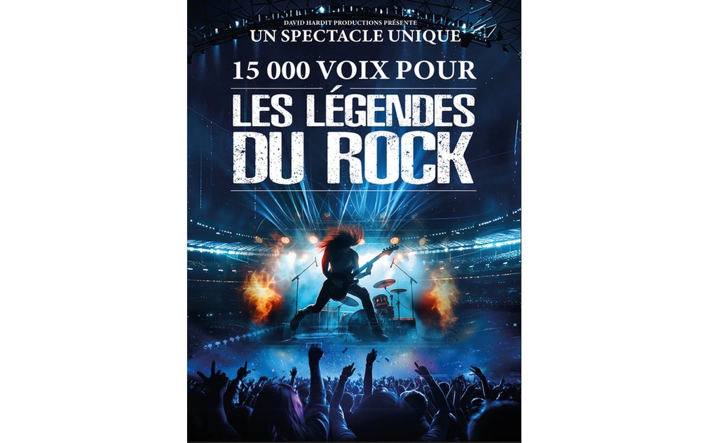 15000 voix pour les légendes du rock