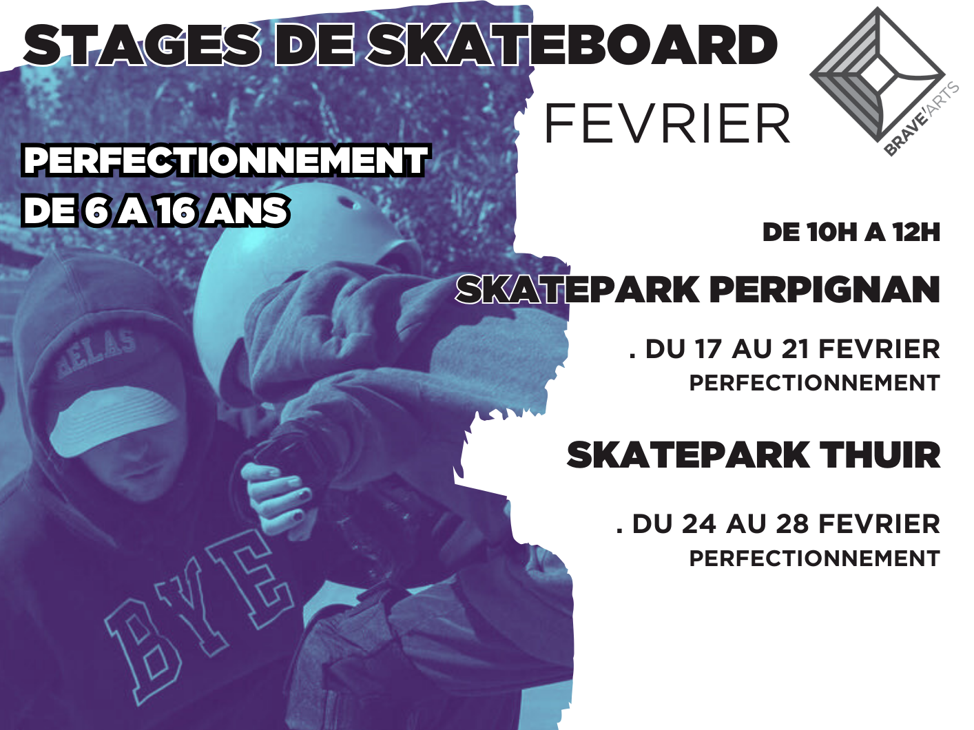 STAGE SKATEBOARD PERFECTIONNEMENT