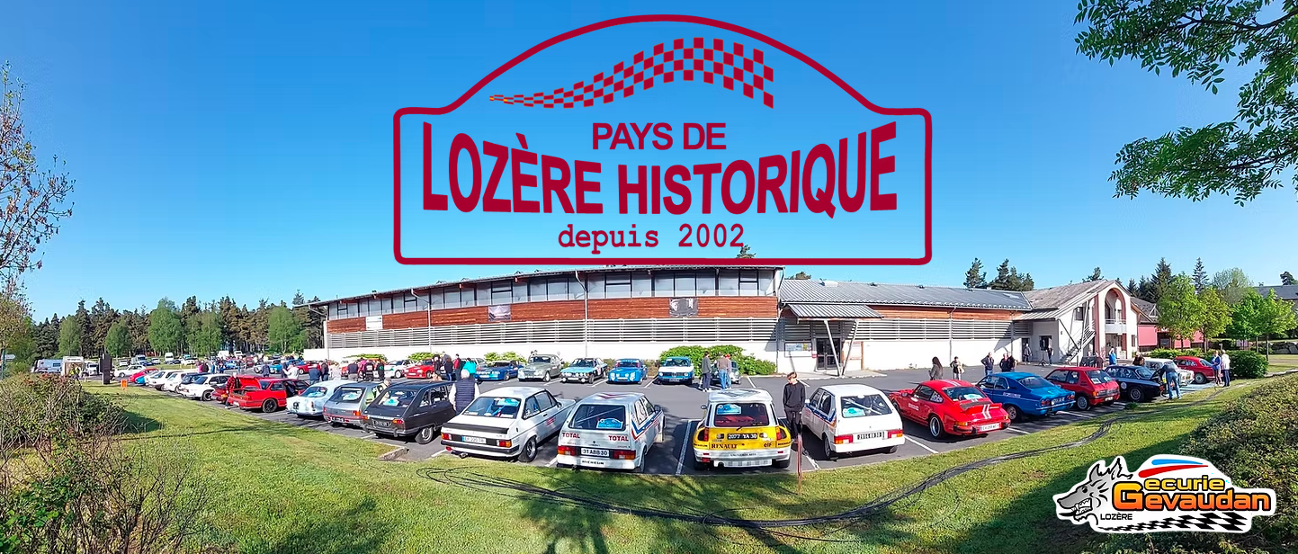 RALLYE PAYS DE LOZÈRE HISTORIQUE