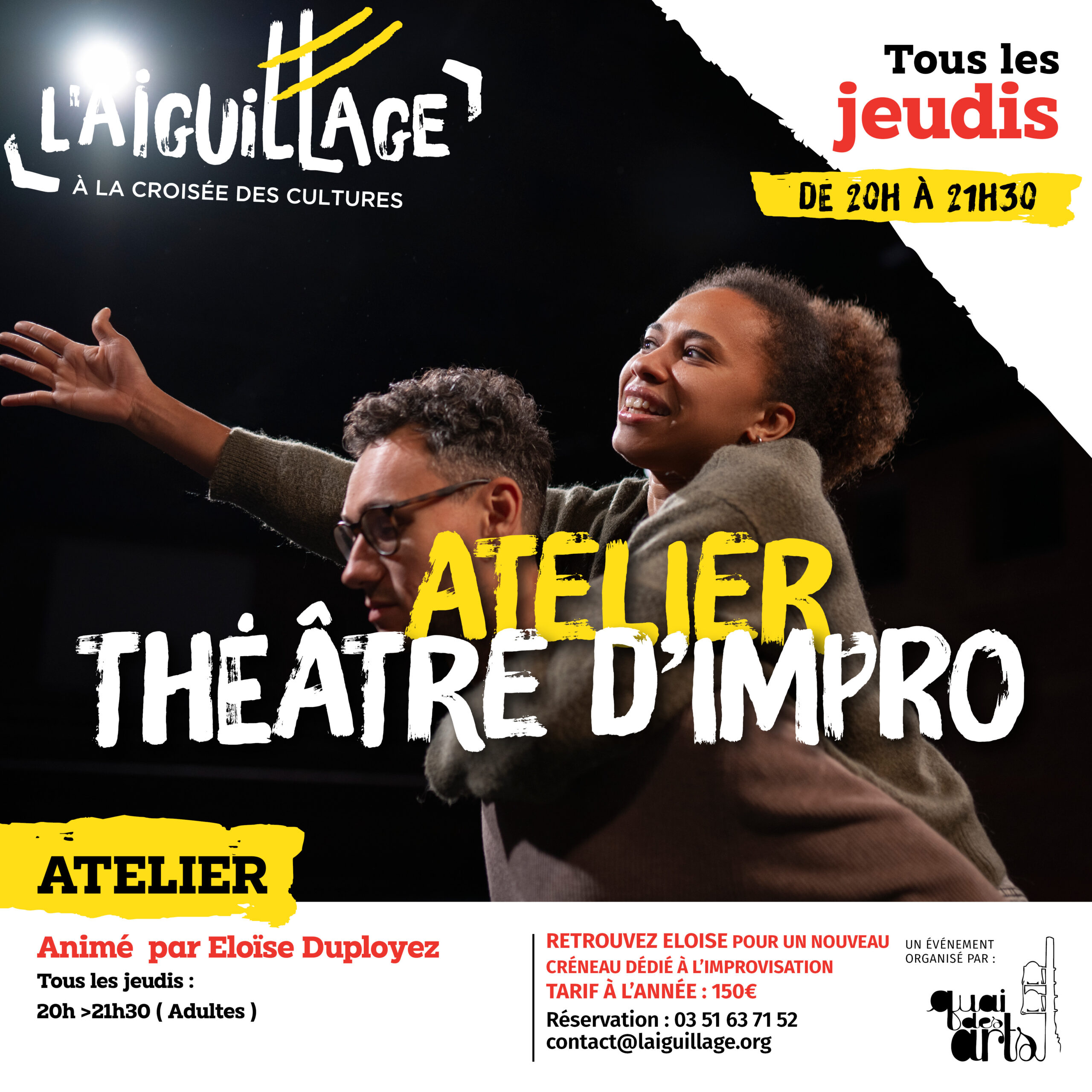 Atelier théâtre d'impro