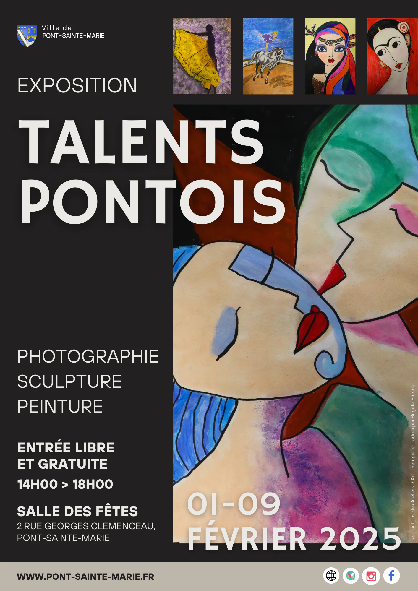 Exposition des Talents Pontois Découvrez l’art local