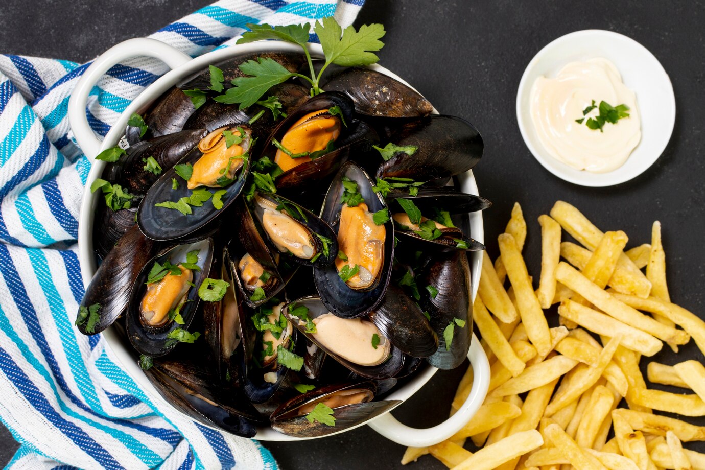 Soirée moules frites