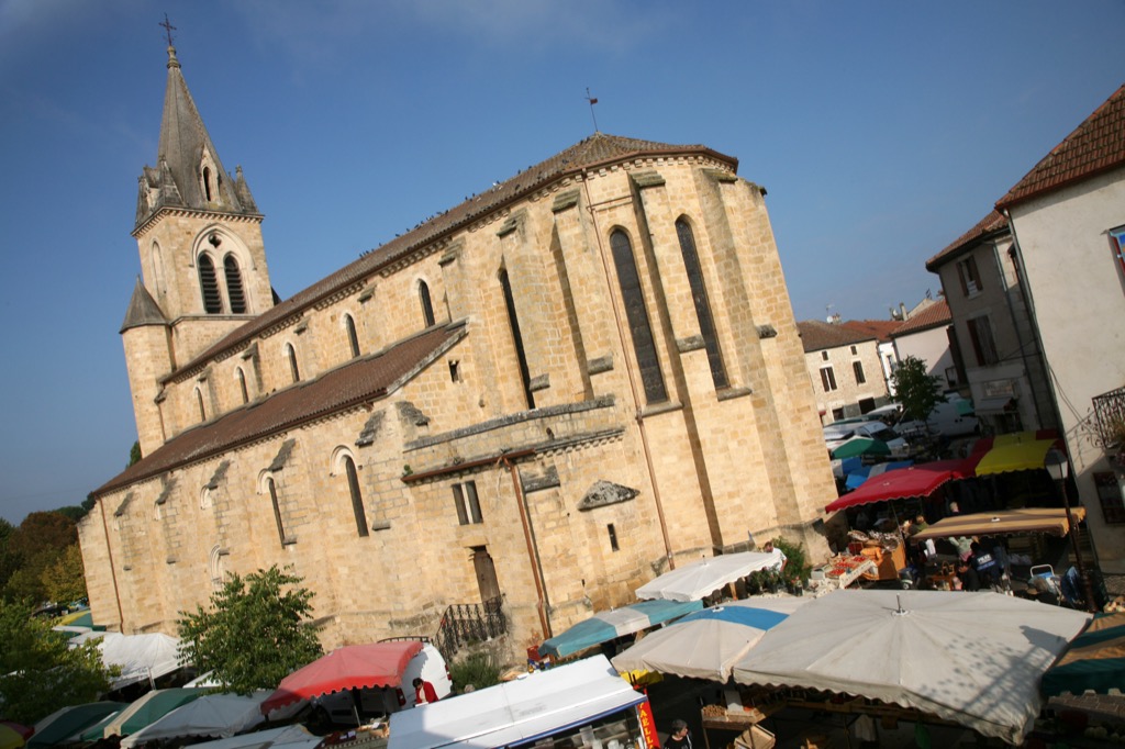 Marché à Prayssac