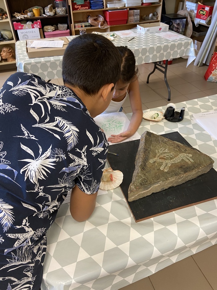 Atelier enfants “Fabrication d’une parure : le collier préhistorique” Préhistorama Rousson