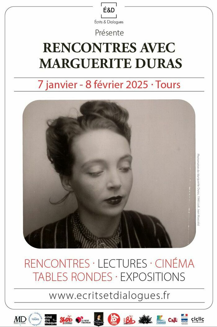 Rencontres avec Marguerite Duras bibliothèque municipale Tours