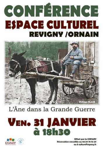 CONFÉRENCE L'ÂNE DANS LA GRANDE GUERRE