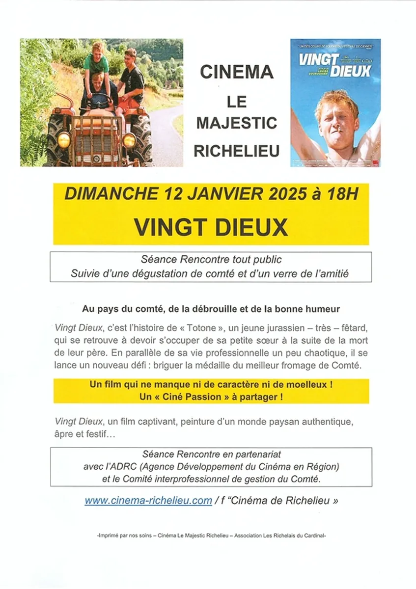 Soirée rencontre "Vingt Dieux"