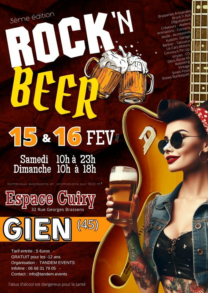 ROCK’N BEER FESTIVAL Espace Cuiry Gien