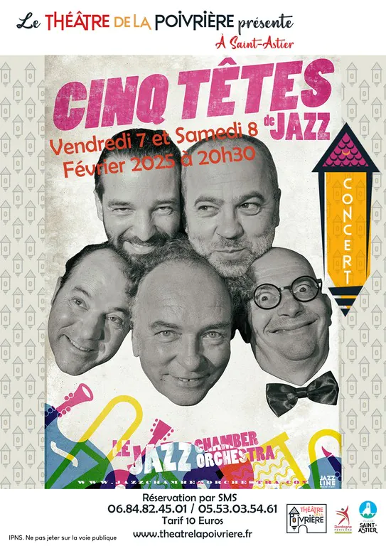 Concert "Cinq Têtes de Jazz"