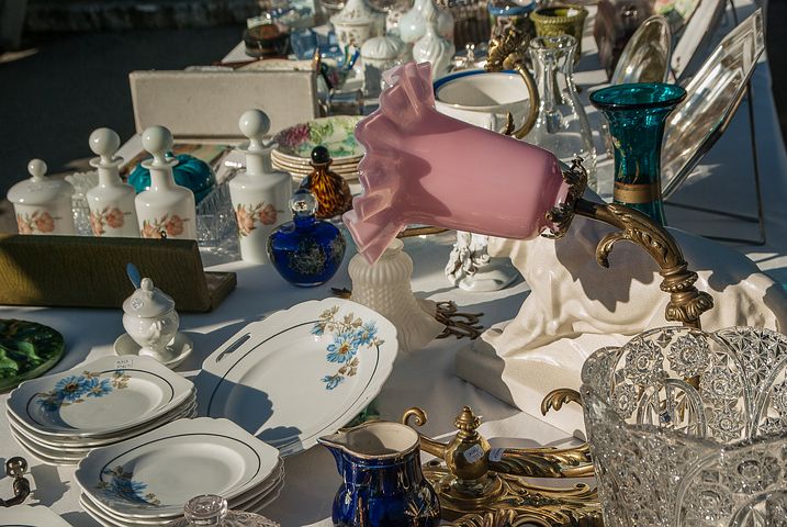 Brocante à Saint-Baudel