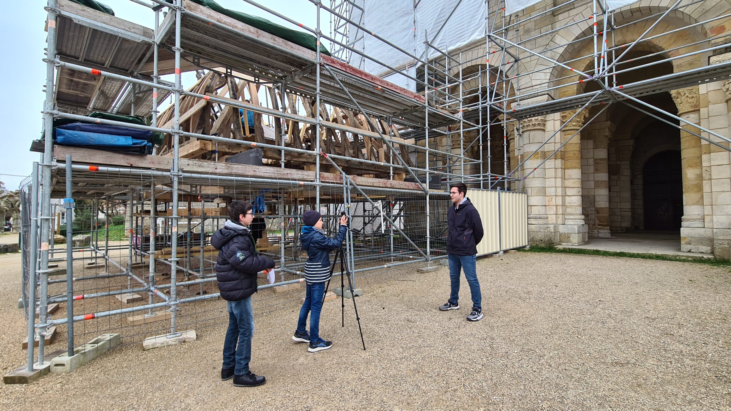 Stage "Les petits youtubeurs du patrimoine"