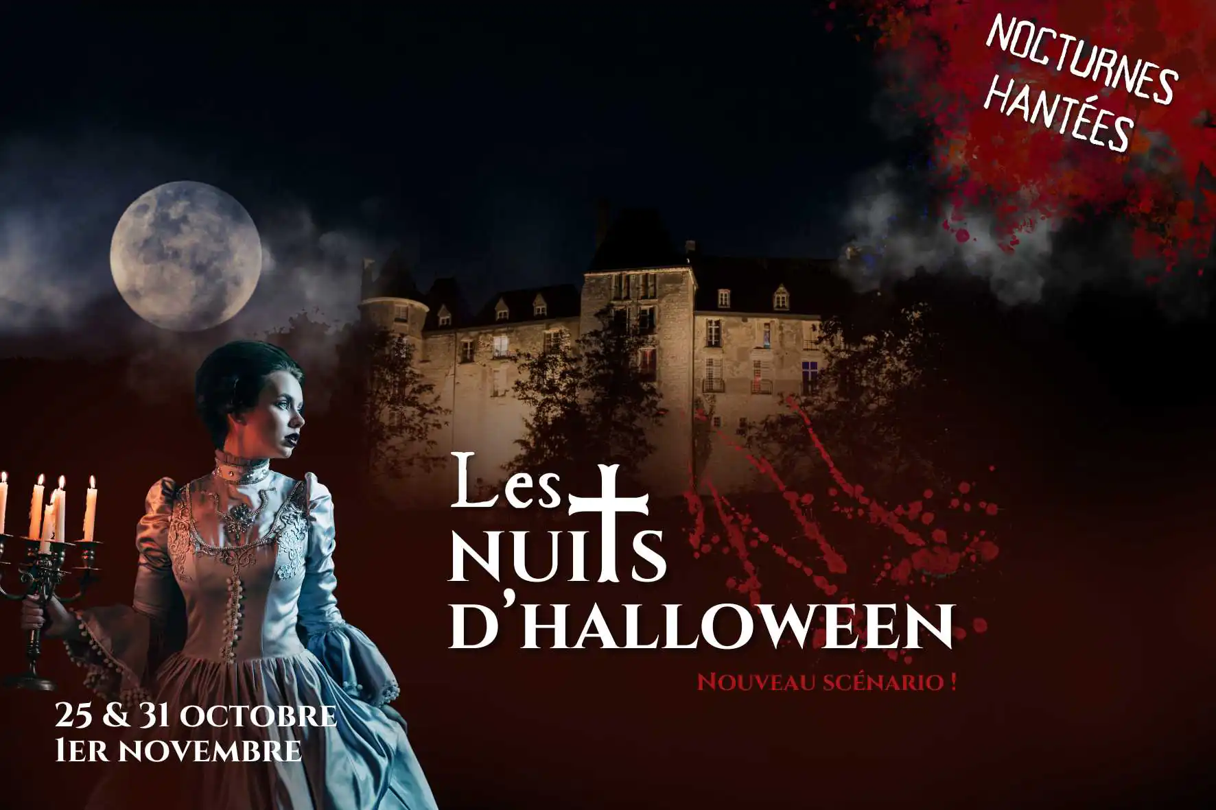 Nuit d’Halloween au Château de Saint-Brisson