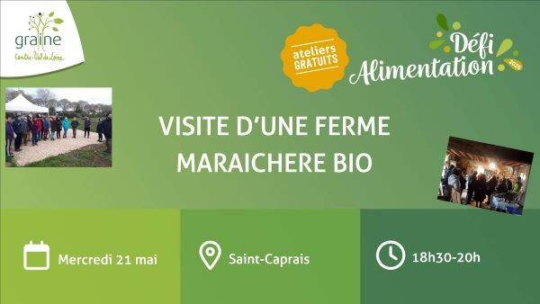 Visite d'une ferme maraichère bio